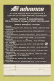 Matchbook Cover - Advance Printing Inks Chicago IL 40 Strike