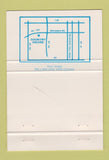 Matchbook Cover - Country Squire Restaurant Grayslake IL 40 Strike