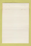 Matchbook Cover - Homefoamers Insulation Lancaster MO BRONZE 40 Strike