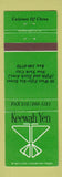 Matchbook Cover - Keewah Yen New York City Chinese