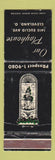 Matchbook Cover - Our Playhouse Cleveland OH WORN