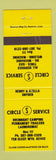 Matchbook Cover - Circle S Service auto repair Ten Sleep WY