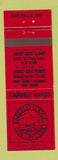 Matchbook Cover - Kabeelo Lodge Ear Falls ON Prior Lake MN