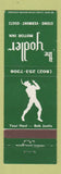 Matchbook Cover - The Yodler Motor Inn Stowe VT