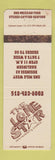 Matchbook Cover - Lone Star Restaurant Lounge Mexican Haringen TX WEAR