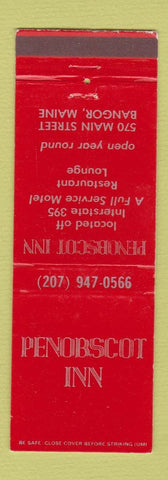 Matchbook Cover - Penobscott Inn Bangor ME
