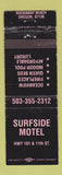 Matchbook Cover - Surfside Motel Rockaway Beach OR WEAR