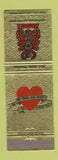 Matchbook Cover - Curtis Hotels Motor Inns Greenville SC Hickory NC Charlotte