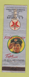Matchbook Cover - Texaco oil gas JL Phelps Portland OR WEAR