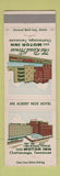 Matchbook Cover - Read House Motor Inn Chattanooga TN