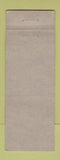 Matchbook Cover - Hartman Drug Stores Burkhardt's Ginger Ale Root Beer