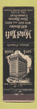 Matchbook Cover - Hotel Taft New Haven CT WEAR