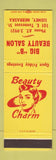 Matchbook Cover - Big B Beauty Salon Sidney NE girlie SAMPLE