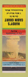 Matchbook Cover - Hardy's Cabin Court Roscommon MI WEAR