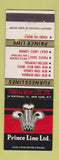 Matchbook Cover - Prince Line Furness Withy New York City WEAR