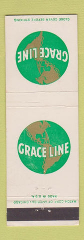Matchbook Cover - Grace Line shipping cruise?