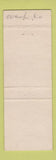 Matchbook Cover - Winga's Cafe Washington IA