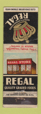 Matchbook Cover - Regal Store Foods WEAR