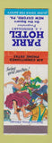 Matchbook Cover - Park Hotel New Oxford PA hillbilly