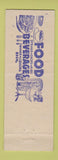 Matchbook Cover - Park Hotel New Oxford PA hillbilly