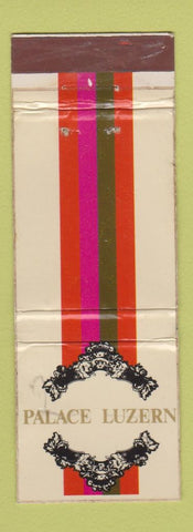 Matchbook Cover - Palace Luzern Zurich WEAR