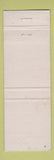 Matchbook Cover - White Gables Restaurant Millersville MD