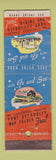 Matchbook Cover - Port Authority of New York City Map Folder WORN