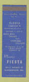 Matchbook Cover - Moore's Fiesta Restaurant Bloomington IN