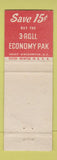 Matchbook Cover - Ansco Film Cameras Binghamton NY
