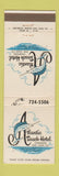 Matchbook Cover - Atlantic Beach Hotel Condado San Juan Puerto Rico