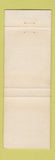 Matchbook Cover - Atlantic Beach Hotel Condado San Juan Puerto Rico