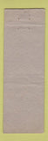 Matchbook Cover - General Lunch Plymouth MA WORN