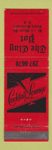 Matchbook Cover - The Clay Pot Bar? South Brunswick NJ