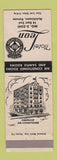 Matchbook Cover - Hotel Leon Hutchinson KS