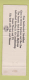 Matchbook Cover - Adams Blink n Nod Motel Milwaukee WI