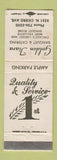 Matchbook Cover - Golden Tiara Catering Chicago IL WEAR