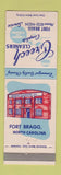 Matchbook Cover - Creech Cleaners Fort Bragg NC