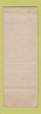 Matchbook Cover - Hotel Paso Del Norte El Paso TX WEAR BLUE