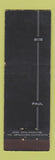 Matchbook Cover - Bob Paul Uptown Grill Utica NY MERCHANTS