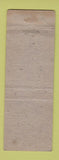 Matchbook Cover - Tholen Jewelry Hays KS 1945 WEAR