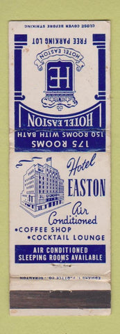 Matchbook Cover - Hotel Easton WEAR