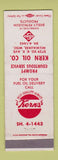 Matchbook Cover - Kern Oil Skelly gas Milwaukee WI WEAR
