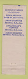 Matchbook Cover - Kern Oil Skelly gas Milwaukee WI WEAR
