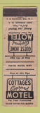 Matchbook Cover - American Motel Association East Orange NJ WORN