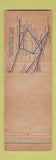 Matchbook Cover - Phillips 66 oil gas Continental Airlines