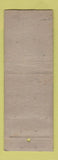 Matchbook Cover - Central Mission Lunch San Francisco CA STAR WORN BOBTAIL