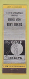 Matchbook Cover - Silver Lake Golf Course Pontiac MI? WEAR