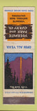 Matchbook Cover - Yosemite Park Curry Company CA