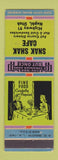 Matchbook Cover - Snak Shak Cafe Nephi UT