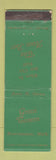 Matchbook Cover - Green Tavern Roscommon MI WEAR
